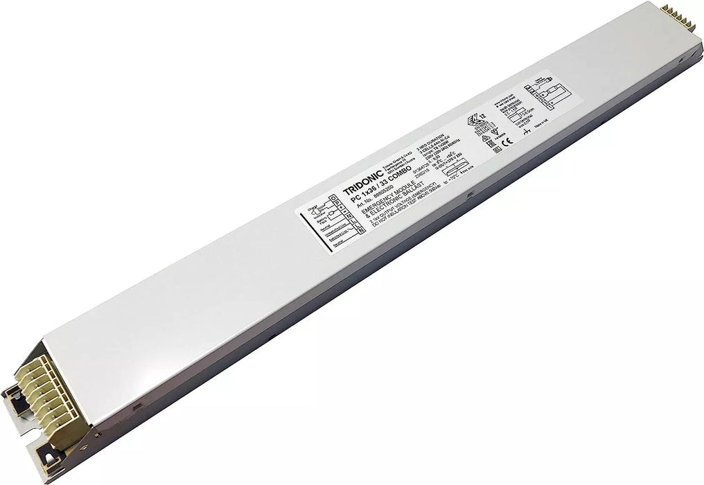 TRIDONIC - PC13633T8COMB-TR 1 x 36w T8 Combo HF Compact Ballast