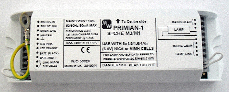 Mackwell AS3C Autotest Emergency Inverter Mackwell Inverters Mackwell - Easy Control Gear