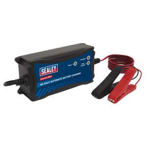 SEALEY FULLY AUTOMATIC 12V 4A BATTERY CHARGER SBC4