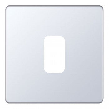 Selectric 5M-Plus GRID360 Polished Chrome 1 Gang Faceplate