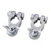ZINC WING NUT BATTERY TERMINAL CLAMPS (PAIR) T066