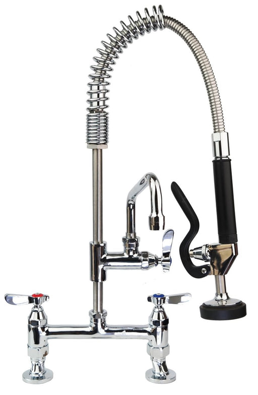 Vortex OHD30M Pre-Rinse Spray, Deck Mount, Twin Pedestal, Twin Feed, Mini Style Taps & Fittings Sparks Warehouse - Sparks Warehouse