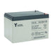 YUASA Y12-12 - BATTERY, LEAD ACID 12V 12AH, YUCEL Batteries YUASA - Easy Control Gear