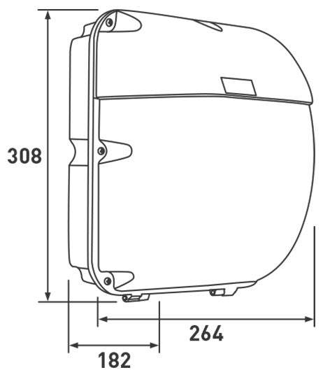 BG LWP21L42 Wall Pack LED Lumin 30W - BG - sparks-warehouse