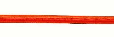01004 Round Braided Flex 3 core 0.75mm Orange, mtr - Lampfix - Sparks Warehouse