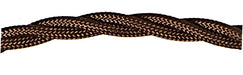 01013 Ecofix Triple Twisted Braided Flex 3 core 0.5mm Bronze, mtr - Lampfix - Sparks Warehouse