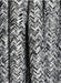 01792 Round Braided Flex 3 core 0.75mm Black/White/Grey, mtr - Lampfix - Sparks Warehouse