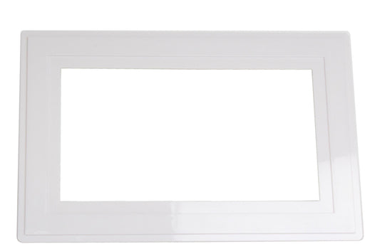 02102 Finger Plate White 2G - Lampfix - Sparks Warehouse