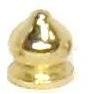 05024 Finial Ornamental Onion Brass 10mm Height 20mm - Lampfix - sparks-warehouse