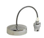05029 Pendant Set 9" Polished Chrome (Silver Flex & Chrome Lampholder) - Lampfix - Sparks Warehouse