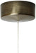 05045 Pull Switch Antique Brass (Brushed) 2 way - Lampfix - Sparks Warehouse