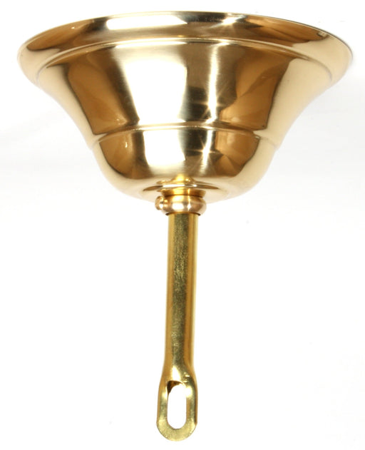 05072 Brass Ceiling Assembly 105mm Ø - Lampfix - Sparks Warehouse