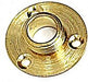 05225 - Flange Plate Brass ½ Inch - Lampfix - sparks-warehouse