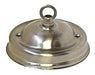05474 - Ceiling Hook-plate Large Brushed Chrome 4¼” Ø - Lampfix - sparks-warehouse