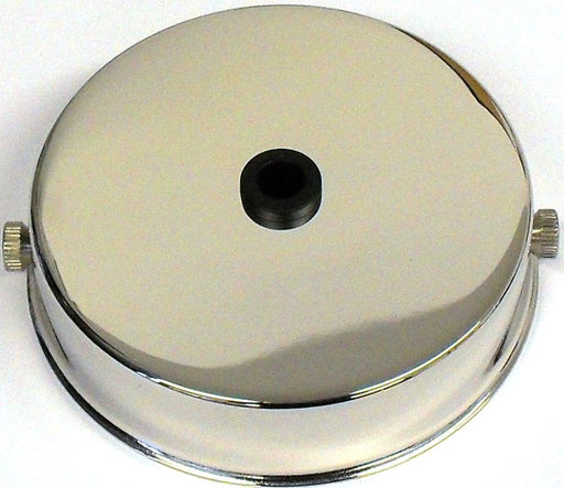 05483 Ceiling Rose Nickel 85mm x 21mm - Lampfix - Sparks Warehouse
