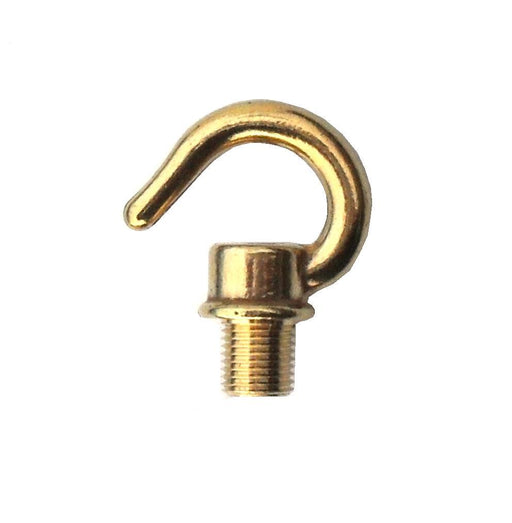 05525 Hook 10mm Male Thread Brass - Lampfix - Sparks Warehouse