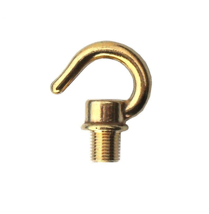05525 Hook 10mm Male Thread Brass - Lampfix - Sparks Warehouse
