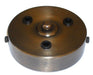 05663 Metalbrite Ceiling Rose Antique Brass (Brushed) 100mm Ø 3-hole - Lampfix - Sparks Warehouse