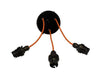 05687 - SANDRA Black Rose, Twisted Orange Flex Trio - LampFix - sparks-warehouse