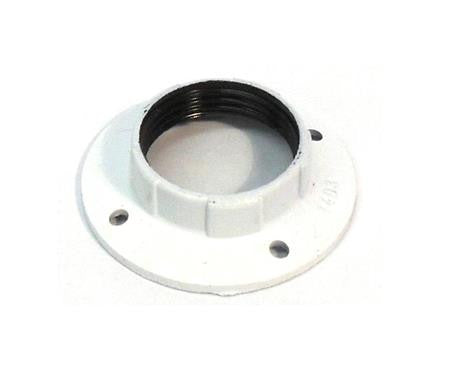 05697 - Shade Ring Small (for SBC or SES Continental L/Hs) White - LampFix - sparks-warehouse