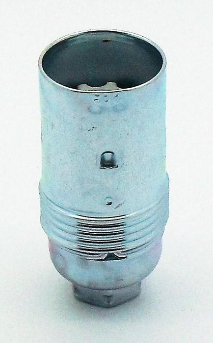 05739 Lampholder 10mm SES Chrome Half Threaded Skirt - SES / Small Edison Screw / E14, Chrome, 10mm Thread Entry - Lampfix - Sparks Warehouse