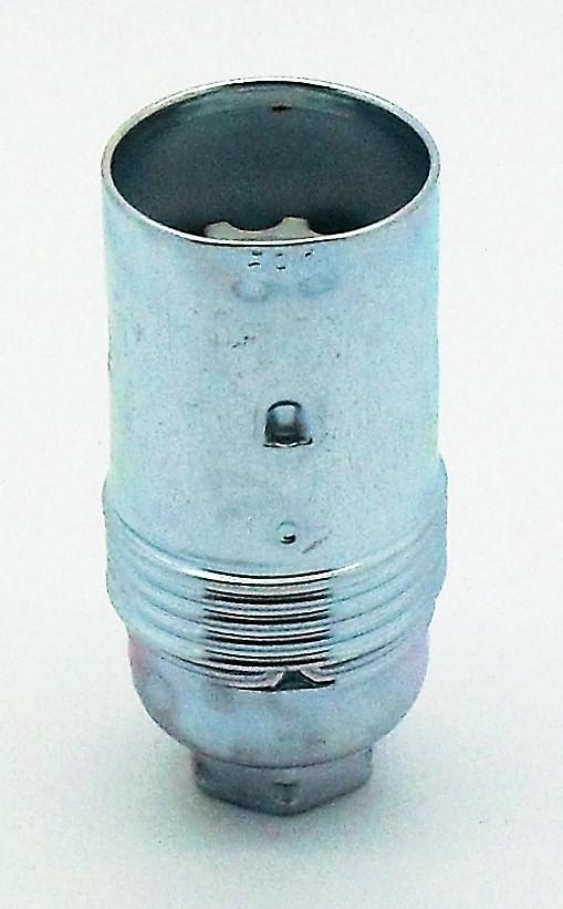 05739 Lampholder 10mm SES Chrome Half Threaded Skirt - SES / Small Edison Screw / E14, Chrome, 10mm Thread Entry - Lampfix - Sparks Warehouse