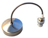05751 Pendant Set 9" Matt Chrome (Silver Flex & Nickel Lampholder) - Lampfix - Sparks Warehouse