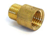 05792 Brass Increaser 10mm Male - French Thread Female - Lampfix - Sparks Warehouse