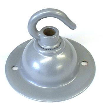 05916 - Ceiling Hook-plate Metallic Grey 2½” Ø - LampFix - sparks-warehouse