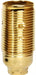 05919 Lampholder 10mm SES Brassed Full Threaded Skirt - SES / Small Edison Screw / E14, Brass Plate, 10mm Thread Entry - Lampfix - Sparks Warehouse