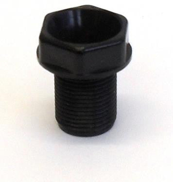 05923 - Pottery Nipple 13mm Black - LampFix - sparks-warehouse