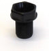 05923 - Pottery Nipple 13mm Black - LampFix - sparks-warehouse
