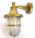 09137 Solid Brass Wall Lantern 220mm x 270mm - Lampfix - Sparks Warehouse