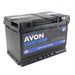 AVON - 096AGM AVON BATTERY S-STOP 12V 70AH 760CCA AGM
