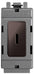 BG Nexus GBN30KY Grid Black Nickel 20AX 2 Way Double Pole Secret KEY Module  White - BG - sparks-warehouse