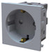 BG EMSCHSG SCHUKO Socket Unswitched GREY (50 X 50) - BG - sparks-warehouse