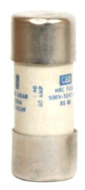 10147 - 60A Consumer Unit Fuse 22.2mm Ø - LampFix - sparks-warehouse