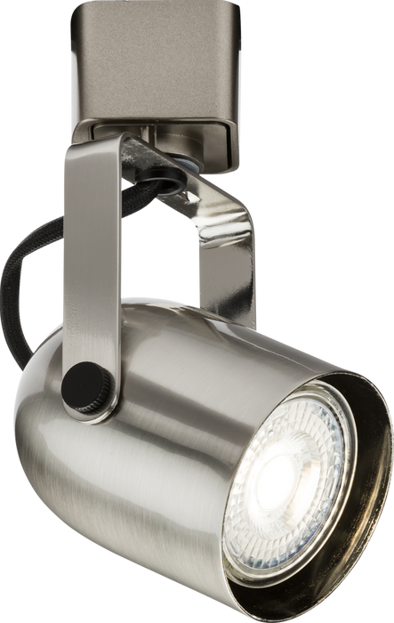 Knightsbridge TRKSP9ABC 230V GU10 Track Spotlight - Brushed Chrome Knightsbridge - Sparks Warehouse