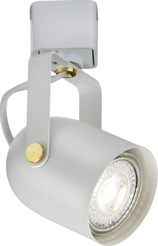 Knightsbridge TRKSP9AW 230V GU10 Track Spotlight - White Knightsbridge - Sparks Warehouse