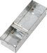 Knightsbridge GSK347D 3G 47mm Single Plus Double Galvanised Steel Box Knightsbridge - Sparks Warehouse