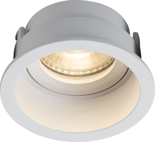 Knightsbridge DIA1FRW Dipa Single Fixed Round Anti-Glare Downlight White ML Knightsbridge - Sparks Warehouse