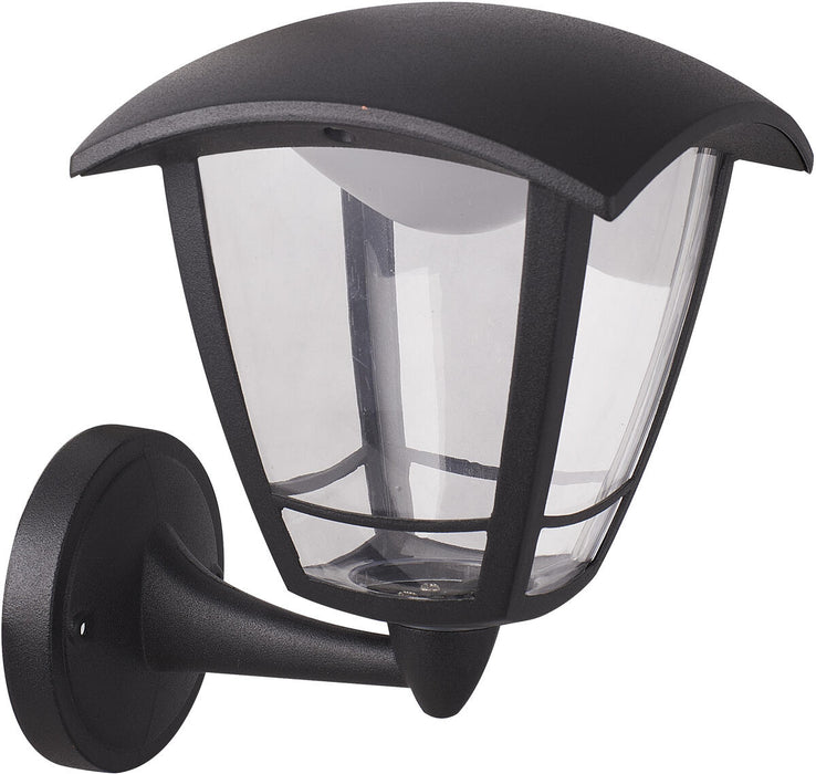 Knightsbridge TOROUP TORO 230V IP44 8W LED Coach Lantern with Adjustable CCT - Black ML Knightsbridge - Sparks Warehouse