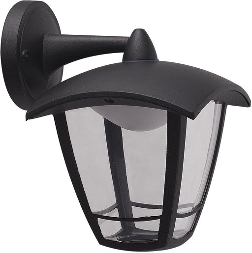 Knightsbridge TORODO TORO 230V IP44 8W LED Coach Lantern with Adjustable CCT - Black ML Knightsbridge - Sparks Warehouse