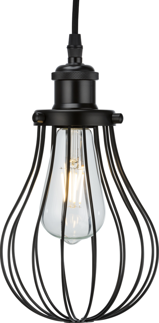 Knightsbridge CAG3MB Pendant Cage - Matt Black Knightsbridge - Sparks Warehouse