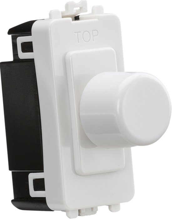 Knightsbridge GDM150IU 1G 2-way 10-150W (5-100W LED) intelligent dimmer - white Knightsbridge - Sparks Warehouse
