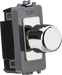 Knightsbridge GDM150IPC 1G 2-way 10-150W (5-100W LED) intelligent dimmer - polished chrome Knightsbridge - Sparks Warehouse