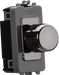 Knightsbridge GDM150IBN 1G 2-way 10-150W (5-100W LED) intelligent dimmer - black nickel Knightsbridge - Sparks Warehouse