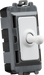 Knightsbridge GDM02TOGMW 20AX 1G DP Toggle switch - matt white Knightsbridge - Sparks Warehouse