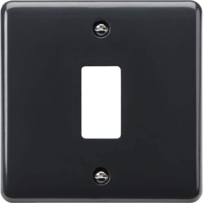 Knightsbridge PMG1 1G grid faceplate [Part M Compliant] Part M Knightsbridge - Sparks Warehouse