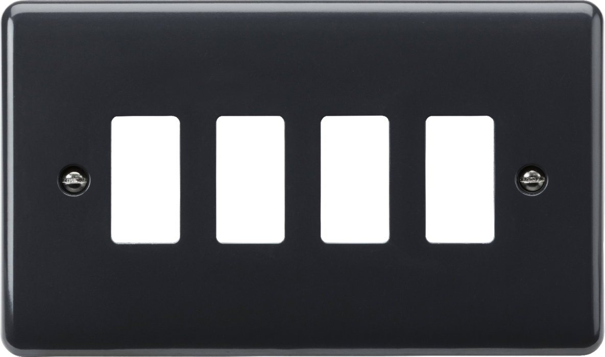 Knightsbridge PMG4 4G grid faceplate [Part M Compliant] Part M Knightsbridge - Sparks Warehouse